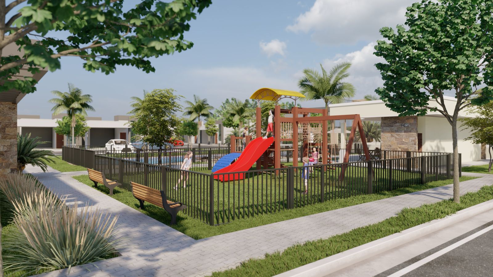 Área de Lazer do Condomínio Império da Mata